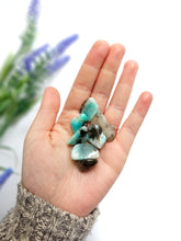 Load image into Gallery viewer, Amazonite, Lepidolite & Smokey Quartz Chips