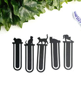 Load image into Gallery viewer, Cat Bookmarks (Set of 5)