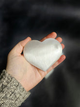 Load image into Gallery viewer, Large Selenite Heart