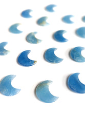 Load image into Gallery viewer, Small Blue Calcite Moons