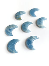 Load image into Gallery viewer, Large Blue Calcite Moons