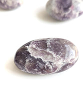 Load image into Gallery viewer, Lepidolite Palm Stone