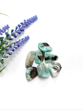 Load image into Gallery viewer, Amazonite, Lepidolite & Smokey Quartz Chips
