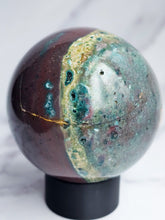 Load image into Gallery viewer, Ocean Jasper Sphere