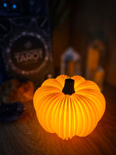 Load image into Gallery viewer, Pumpkin Tealight Cover | 3D Printed