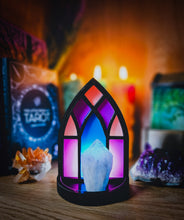 Load image into Gallery viewer, Stained Glass Window Shelf | 3D Printed