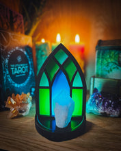 Load image into Gallery viewer, Stained Glass Window Shelf | 3D Printed