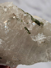 Load image into Gallery viewer, Quartz with Green Tourmaline
