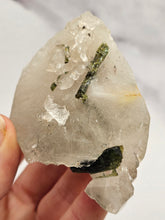 Load image into Gallery viewer, Quartz with Green Tourmaline