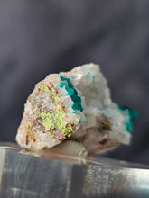 Load image into Gallery viewer, Dioptase (with Calcite) #1