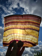Load image into Gallery viewer, Yellow and Purple Fluorite Slab #2