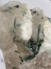 Load image into Gallery viewer, Smokey Quartz Specimen with Blue / Green Tourmaline Cleavelandite