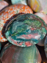 Load image into Gallery viewer, Ocean Jasper Palm Stone #10
