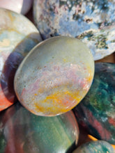 Load image into Gallery viewer, Ocean Jasper Palm Stone #13