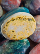 Load image into Gallery viewer, Ocean Jasper Palm Stone #11
