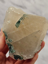 Load image into Gallery viewer, Quartz with Blue Green Tourmaline