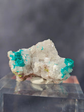 Load image into Gallery viewer, Dioptase (with Calcite) #1