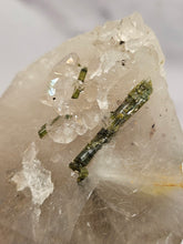 Load image into Gallery viewer, Quartz with Green Tourmaline
