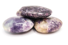 Load image into Gallery viewer, Lepidolite Palm Stone