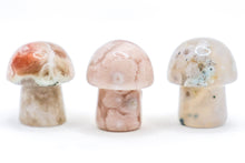 Load image into Gallery viewer, Flower Agate Mushroom