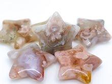 Load image into Gallery viewer, Flower Agate Star