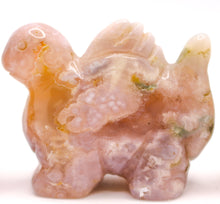 Load image into Gallery viewer, Flower Agate Stegosaurus