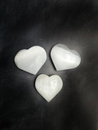 Large Selenite Heart