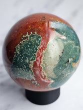 Load image into Gallery viewer, Ocean Jasper Sphere
