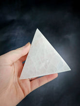 Load image into Gallery viewer, Selenite Triangle Plate
