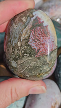 Load and play video in Gallery viewer, Ocean Jasper Palm Stone #1
