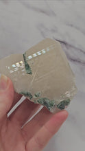 Load and play video in Gallery viewer, Quartz with Blue Green Tourmaline
