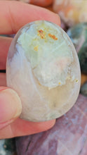 Load and play video in Gallery viewer, Flower Agate Palm Stone #1
