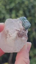 Load and play video in Gallery viewer, Indicolite (Blue Tourmaline) in Quartz
