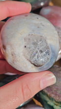 Load and play video in Gallery viewer, Ocean Jasper Palm Stone #9

