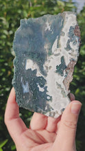 Load and play video in Gallery viewer, Moss Agate Slab #4
