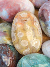 Load image into Gallery viewer, Flower Agate Palm Stone #3
