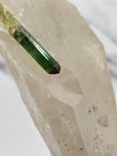 Load image into Gallery viewer, Tabular Smokey Quartz with Green Tourmaline

