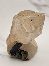 Load image into Gallery viewer, Smokey Quartz with Green Tourmaline
