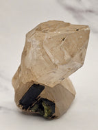 Smokey Quartz with Green Tourmaline