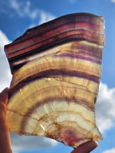 Load image into Gallery viewer, Yellow and Purple Fluorite Slab #1
