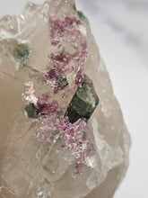 Load image into Gallery viewer, Smokey Citrine with Watermelon Tourmaline and Lepidolite
