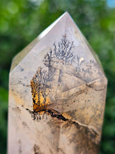 Load image into Gallery viewer, Dendritic Rose Quartz (with Golden Healer) Tower #2
