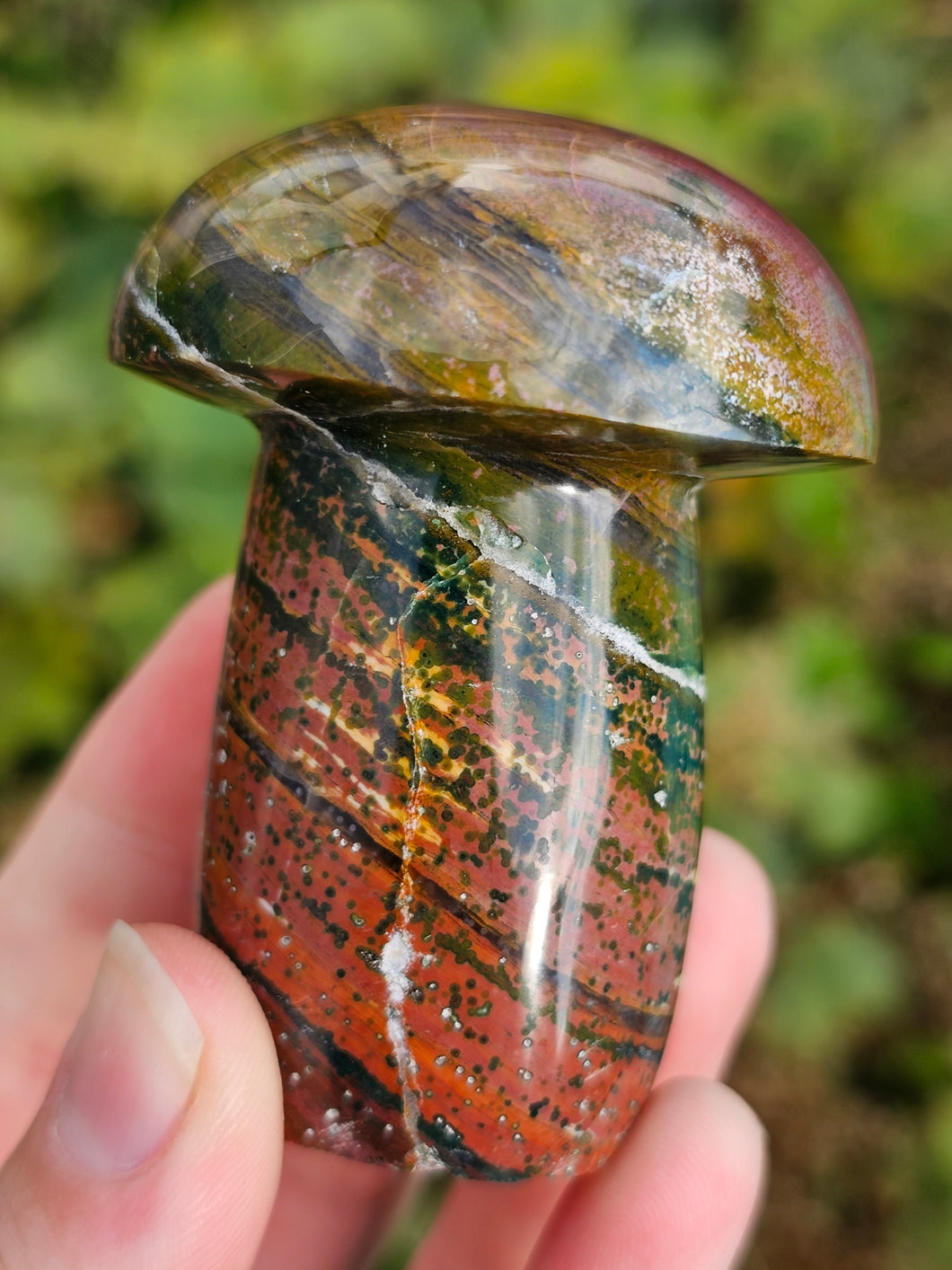 Ocean Jasper Mushroom #2