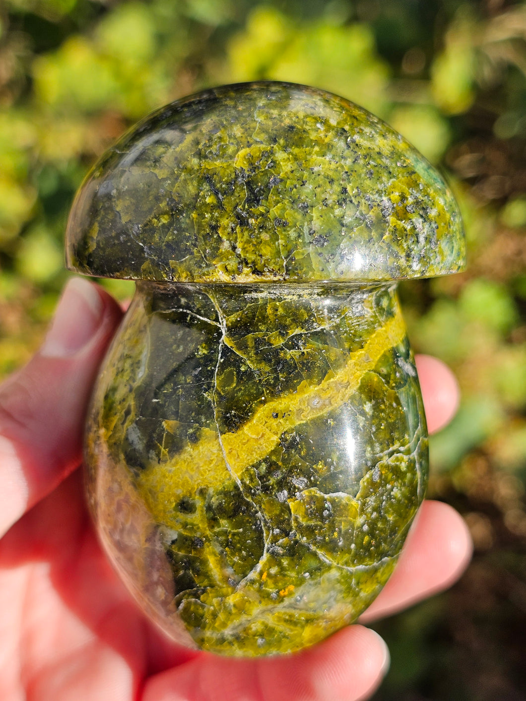 Green Opal Mushroom