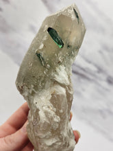Load image into Gallery viewer, Smokey Citrine with Green Tourmaline, Lepidolite, Cleavelandite, and Muscovite
