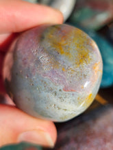 Load image into Gallery viewer, Ocean Jasper Palm Stone #13
