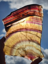 Load image into Gallery viewer, Yellow and Purple Fluorite Slab #1

