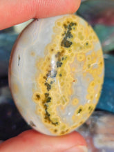 Load image into Gallery viewer, Ocean Jasper Palm Stone #11
