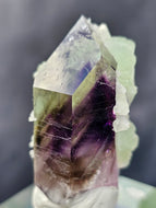 Goboboseb Amethyst with Prehnite #2