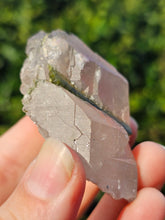 Load image into Gallery viewer, Green Tourmaline in Smokey Quartz
